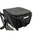 テラオ 超特大2段式後カゴカバー T-D2RW01 ブラック 1090088TD2RW01BK-イメージ1