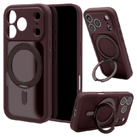 ラスタバナナ iPhone18 Pro/17 Pro用  ＺＥＲＯＳＡＦＥ　極　ＣＩＲＣＬＥ フロストダークレッド 9756IP6BZSFDRD