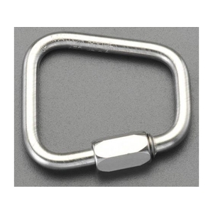 エスコ クイックリング ステンレス製 45×26×6.0mm FCY8274-EA638HW-14-イメージ1