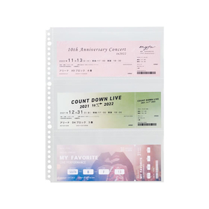 リヒトラブ myfa コレクションポケット 3ポケット 10枚 FCU4434-N-3303-イメージ3