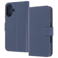 レイ・アウト iPhone 17用手帳型レザーケース シンプル マグネット / ダークネイビー RT-P52ELC1/DN