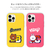 LINE FRIENDS iPhone 12 mini用VARSITY カラーソフトケース[公式ライセンス品] BROWN KCE-CSB042-イメージ3