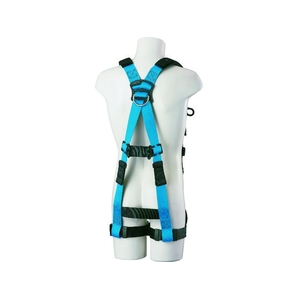 サンコー KESEL江戸鳶ハーネス M(墜落制止用器具) ブルー／ガンメタルMワンタッチ45 FC123FL-1613743-イメージ2