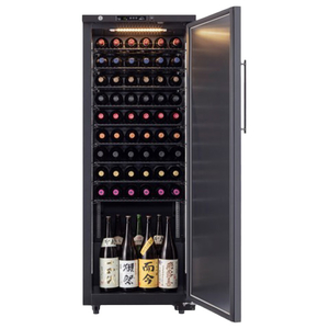 フィラディス 【右開き】ワインセラー(74本収納) フォルスタージャパン LongFresh(ロングフレッシュ) 日本製 鋼板扉 酷暑対応 省エネモデル ブラック 24年モデル ST-209(BK)-イメージ3