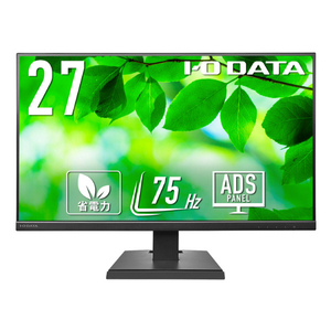 I・Oデータ 27型ワイド液晶ディスプレイ ブラック LCD-A271DB-イメージ1