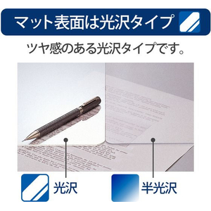プラス デスクマット OA シングル 600×450 FCF450T-DM-010LS/41-354-イメージ2