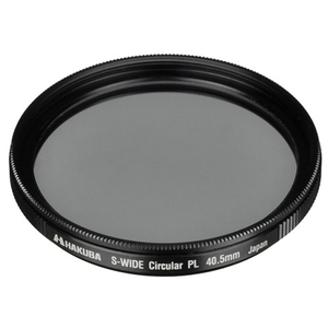 ハクバ S(スクリュー)ワイドサーキュラーPLフィルター 40．5mm CF-SWCP405-イメージ1