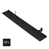 ナカムラ 32～80型対応 WALL FRAMESTAND専用 サウンドバー棚板 EQUALS・WALLシリーズ サテンブラック WLSSA5119
