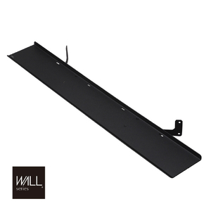 ナカムラ 32～80型対応 WALL FRAMESTAND専用 サウンドバー棚板 EQUALS・WALLシリーズ サテンブラック WLSSA5119-イメージ1