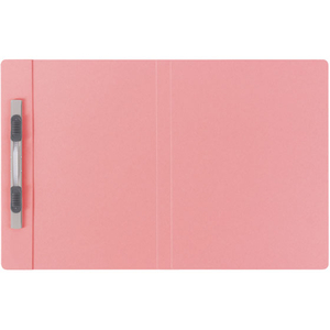 プラス 2つ折フラットファイル A4タテ ピンク 10冊 NO.045F FCA6399-79-698 NO045F-イメージ9