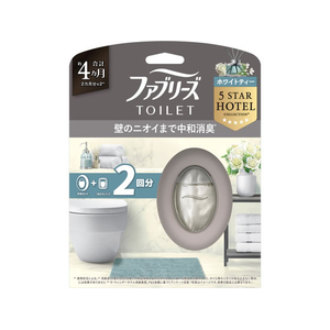 Ｐ＆Ｇ ファブリーズ トイレ用消臭・芳香剤 ホワイトティーの香り 本体+詰替 2回分 FCK462B-イメージ1