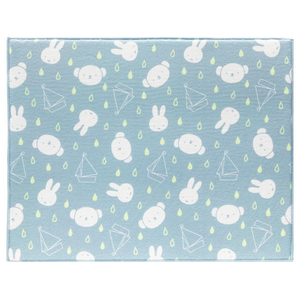 オカトー miffy 吸水水切りマット 40×50cm あめのひミッフィー FCK459D-イメージ1