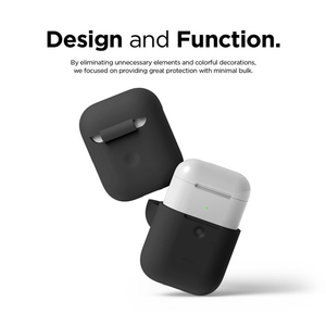elago AIRPODS CASE for AirPods 2nd Generation Wireless Charging Case for AirPods 2nd Wireless Black EL_A2WCSSCAW_BK-イメージ2