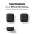 elago AIRPODS CASE for AirPods 2nd Generation Wireless Charging Case for AirPods 2nd Wireless Black EL_A2WCSSCAW_BK-イメージ9