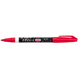寺西化学工業 マジックインキ ドライエース 赤 10本 FC896SY-MD-007-T2-イメージ2