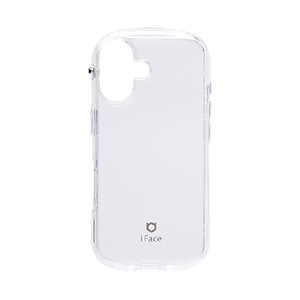 Ｈａｍｅｅ iPhone 16用ハイブリッドケース I FACE LOOK IN CLEAR クリア／フロスト 41-980415-イメージ1
