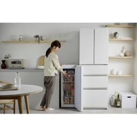 アイリスオーヤマ　冷凍庫　80L　KUSN-S8D-W　2024年 冷凍庫 80L 幅スリム 自動霜取り KUSN-S8D-W 【スキマックス】 110604
