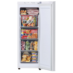 アイリスオーヤマ 80L 前開きタイプフリーザー ホワイト KUSN-S8D-W-イメージ10