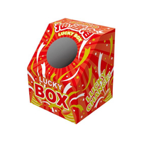 タカ印 斜め型抽選箱 LUCKY BOX FC534RW-37-7915
