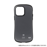 Hamee iPhone 15 Pro Max用ハイブリッドケース iFace First Class KUSUMI くすみブラック 41-960417