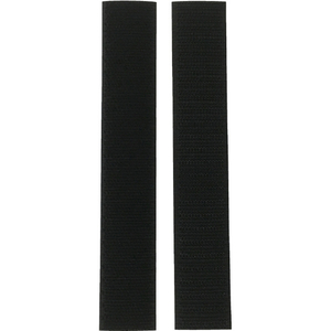 ユタカメイク マジックテープ アイロンワンタッチ ２５ｍｍ×１５ｃｍ ブラック ユタカメイク アイロンワンタッチ G-86-イメージ1