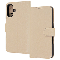 レイ・アウト iPhone 17用手帳型レザーケース シンプル マグネット / ベージュ RT-P52ELC1/BE