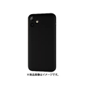 アンドデザイン iPhone 12 mini用ケース MYNUS マットブラック MY-IP12M1-MB