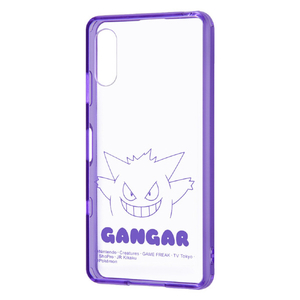 レイアウト Xperia Ace II用ハイブリッドケース Charaful ポケットモンスター ゲンガー RT-RPXPAM2UC/GGM-イメージ1