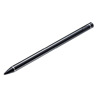 サンワサプライ 充電式極細タッチペン ブラック PDA-PEN46BK