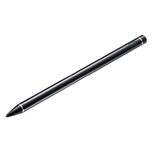 サンワサプライ 充電式極細タッチペン ブラック PDA-PEN46BK-イメージ1