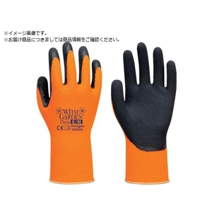 トワロン/天然ゴム背抜き手袋 WithGardenフローラ サンシャインオレンジ FC001TU-3644820-イメージ1
