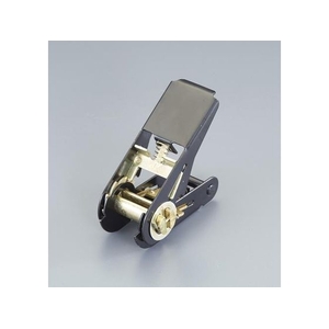 エスコ バックル ラチェット式 スチール黒メッキ 230kg 25mm FCZ0086-EA982B-501-イメージ1