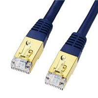 サンワサプライ カテゴリ7LANケーブル（5m） ネイビーブルー KB-T7-05NVN