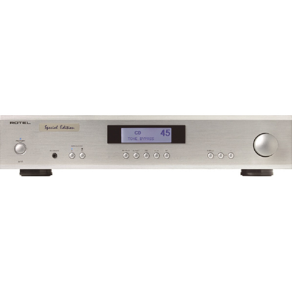 ROTEL インテグレーテッド・アンプ シルバー A11SE-SLV 000Hz PHONO ライン インテグレーテッド アンプ 8Ω ±0 5dB