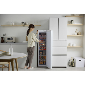 アイリスオーヤマ 120L 前開きタイプフリーザー ホワイト KUSN-S12C-W-イメージ11