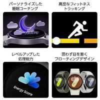 Galaxy - masaosan様◆SM-G9810◆付属品全て有り Samsung SM-L310NZSJXJP Galaxy Watch7 44mm Silver|エディオン