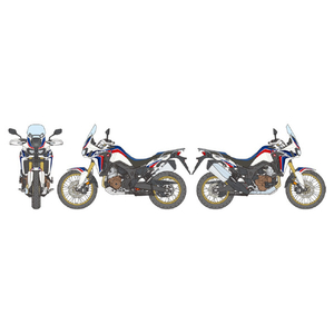 タミヤ 1/6 オートバイシリーズ No．42 Honda CRF1000L アフリカツイン T16042ﾎﾝﾀﾞCRF1000Lｱﾌﾘｶﾂｲﾝ-イメージ16
