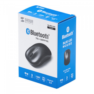 サンワサプライ BluetoothブルーLEDマウス ブラック MA-BB312BK-イメージ7