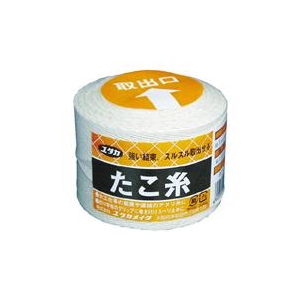 ユタカメイク 荷造り紐　たこ糸　1φ×380m A-300-イメージ1