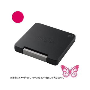 シヤチハタ スタンプ台 タフダ いろもよう 牡丹色 FC564ST-HTD-B-P-イメージ1