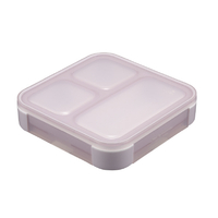 シービージャパン 薄型弁当箱 抗菌 フードマン 500ml パｰプル ｺｳｷﾝﾌ-ﾄﾞﾏﾝ500ﾊﾟ-ﾌﾟﾙ