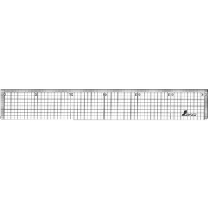 シンワ 方眼直定規30cm 77089 FC250XJ-8164395-イメージ1