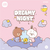 LINE FRIENDS iPhone 12 mini用Dreamy Night カラーソフトケース [公式ライセンス品] CONY KCE-CSB045-イメージ2