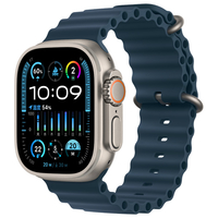 Apple Apple Watch Ultra 2(GPS + Cellularモデル)- 49mm チタニウムケースとブルーオーシャンバンド MREG3JA