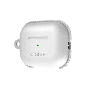 araree AirPods Pro(第2/1世代)用ソフトケース POPS カラビナ付き ホワイト AR25043APP2-イメージ2
