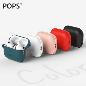 araree AirPods Pro(第2/1世代)用ソフトケース POPS カラビナ付き ホワイト AR25043APP2-イメージ4