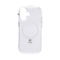 Ｈａｍｅｅ iPhone 16用ハイブリッドMAGSYNQケース I FACE LOOK IN CLEAR クリア 41-980439