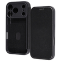 レイ・アウト iPhone 18 Pro用 / 17 Pro用 / クリアフリップケース マグネット / ブラック RT-P58LCC/B