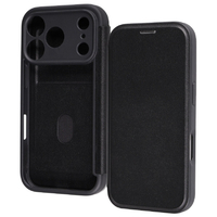 レイ・アウト iPhone 18 Pro用 / 17 Pro用 / クリアフリップケース マグネット / ブラック RT-P58LCC/B