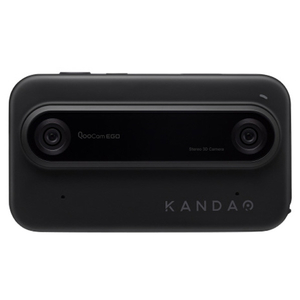 KANDAO QooCam EGO 一体型ポータブル3Dカメラ ブラック QG7018-イメージ7